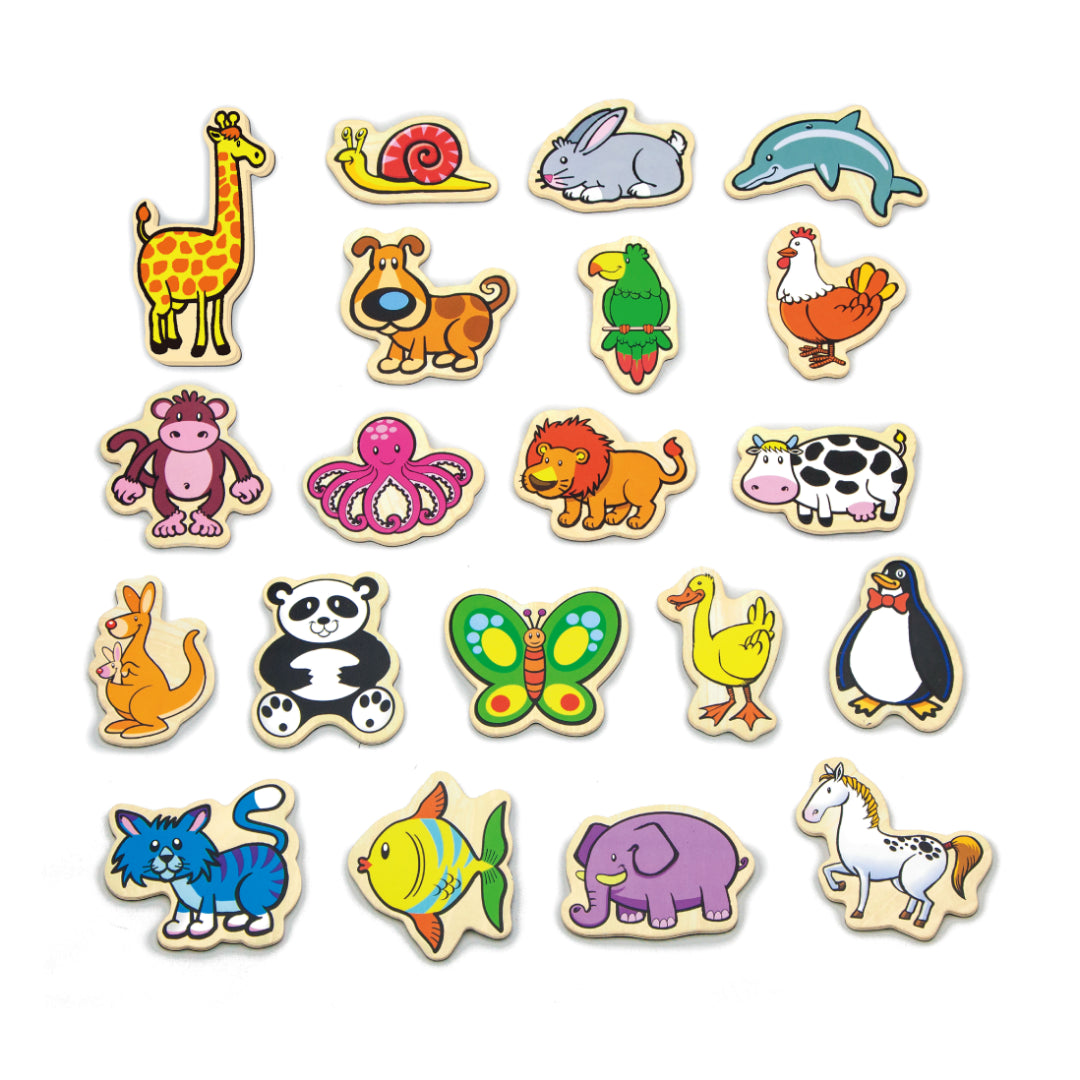 VIGA Magnetic Animals 20 PCs