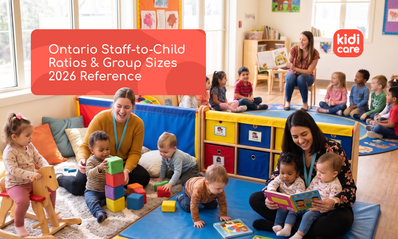 Ontario Staff-to-Child Ratios & Group Sizes (2026 Reference)