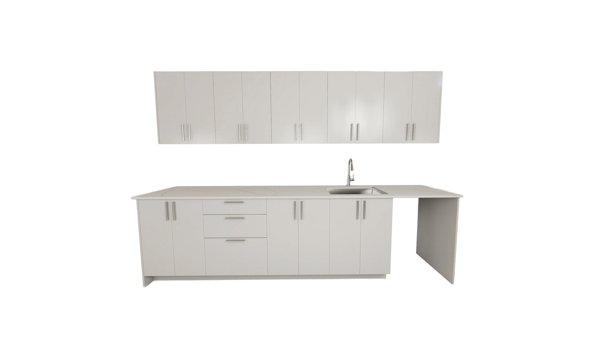 kitchen 10 Feet - 5 Colors 10 Feet GLOSSY WHITE
