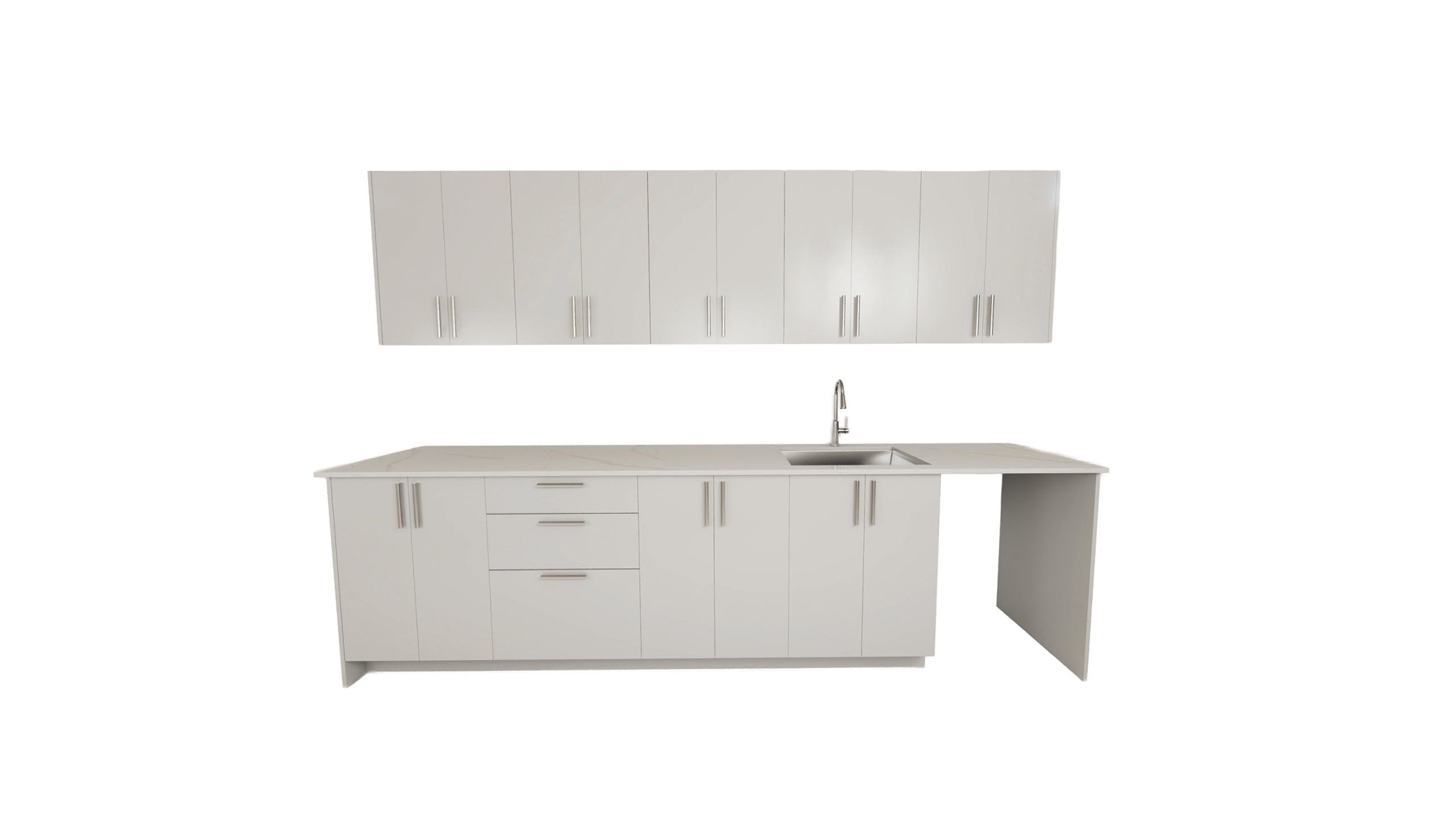 kitchen 10 Feet - 5 Colors 10 Feet GLOSSY WHITE