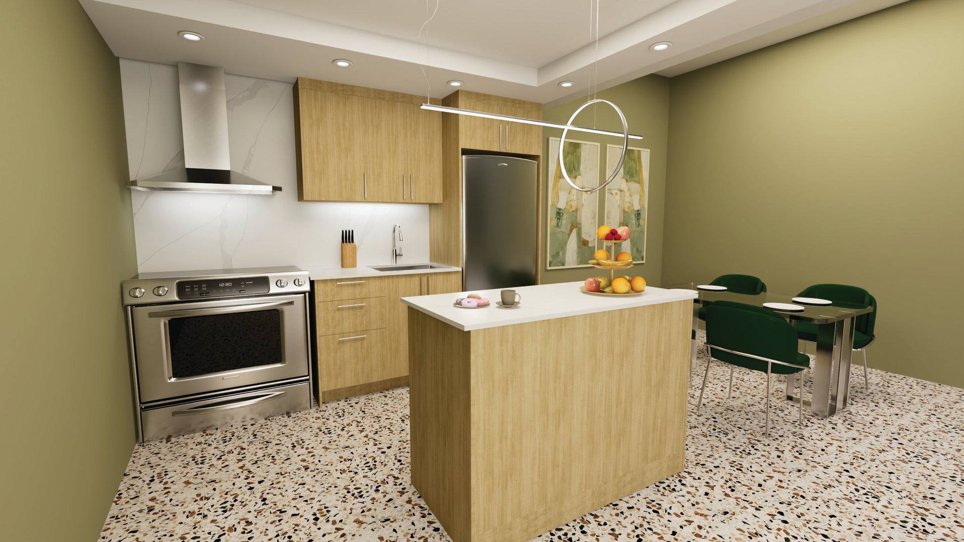 Kitchen Recessed 6 Feet - 5 Colors