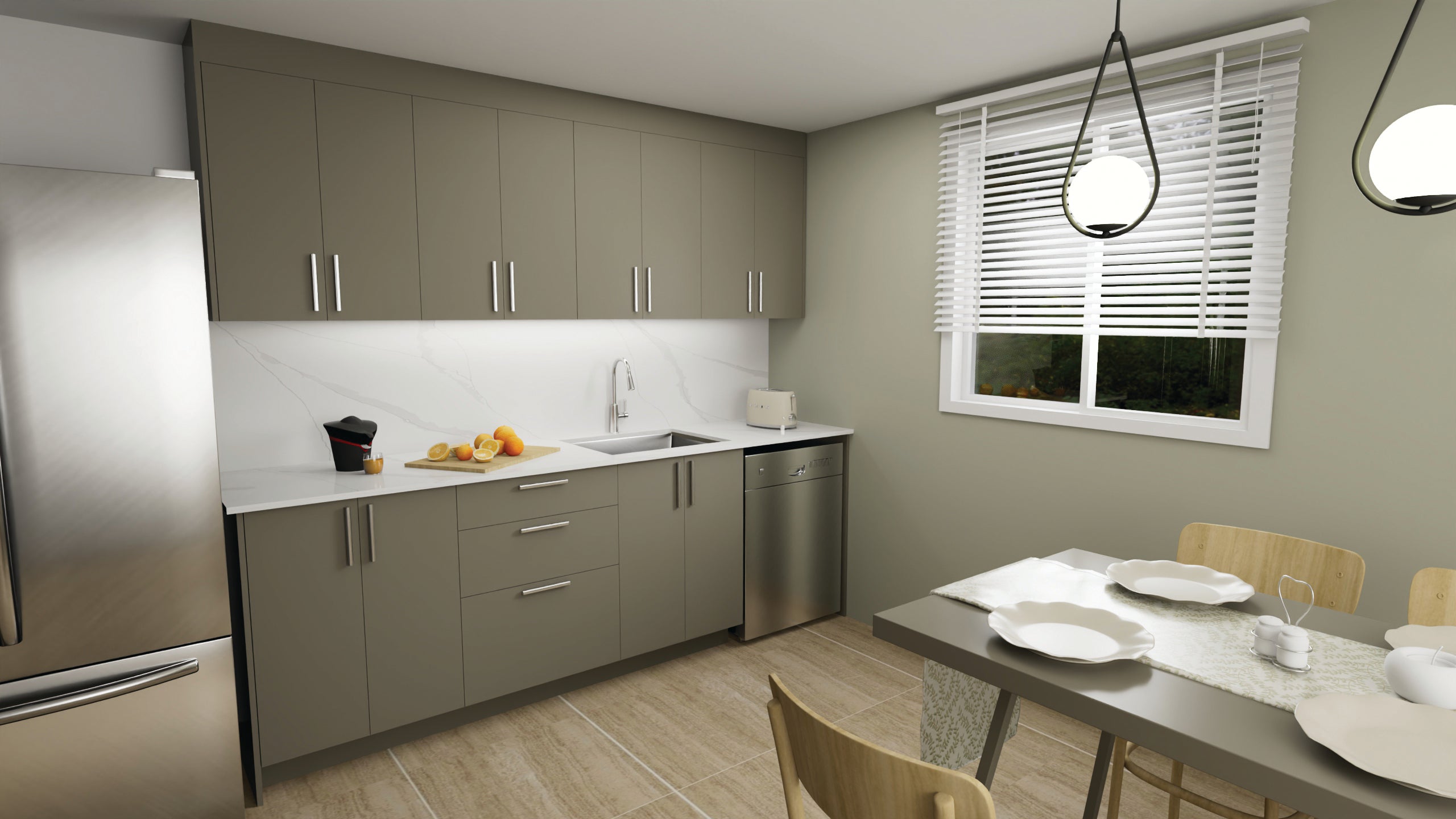 Kitchen 8 Feet - 5 Colors