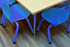 Load image into Gallery viewer, 36x72 Natural Table with 10 Metal Chairs Set