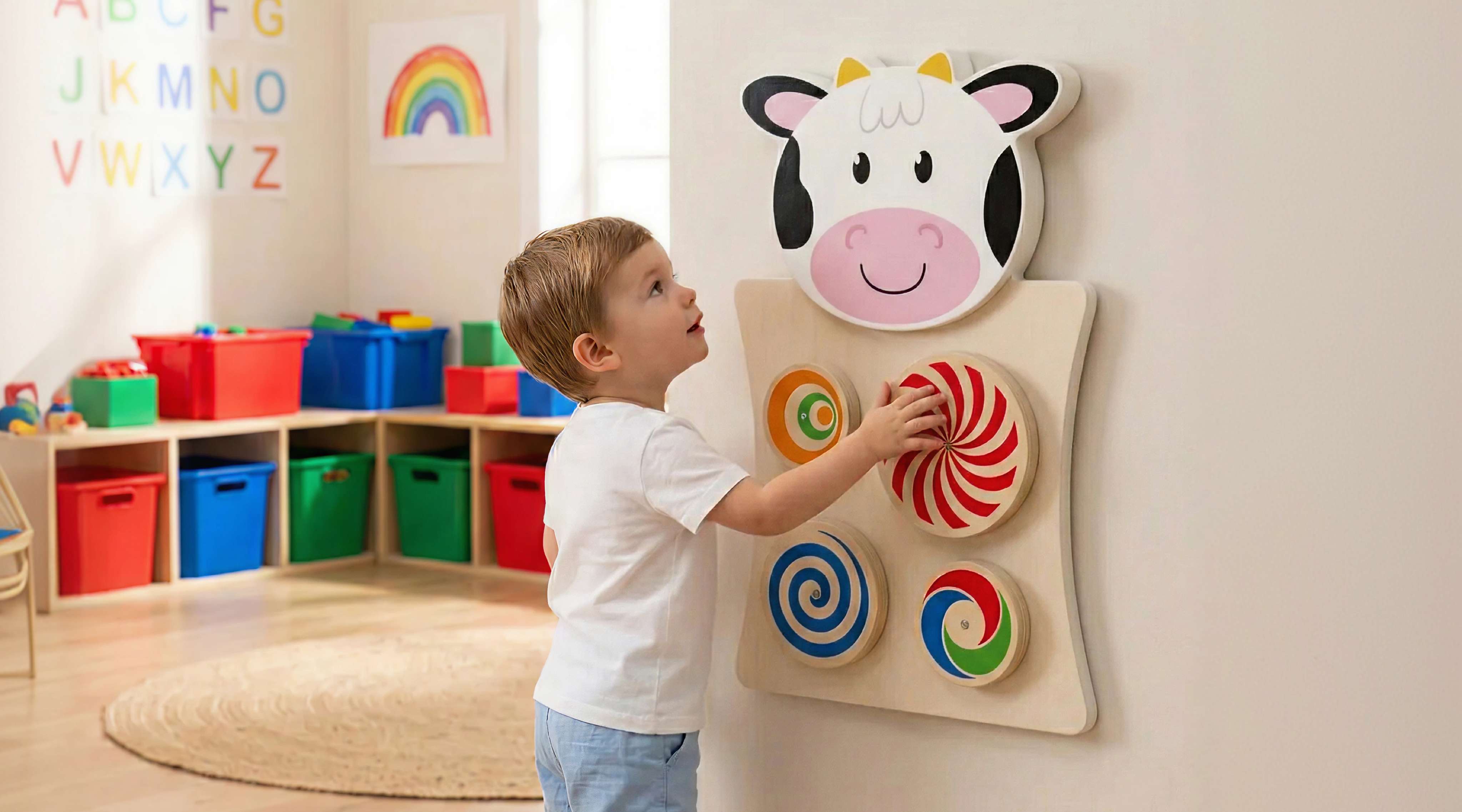 Kidicare - Jouet Mural - Chat