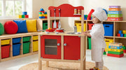 Kidicare Red Kitchen with Accessories