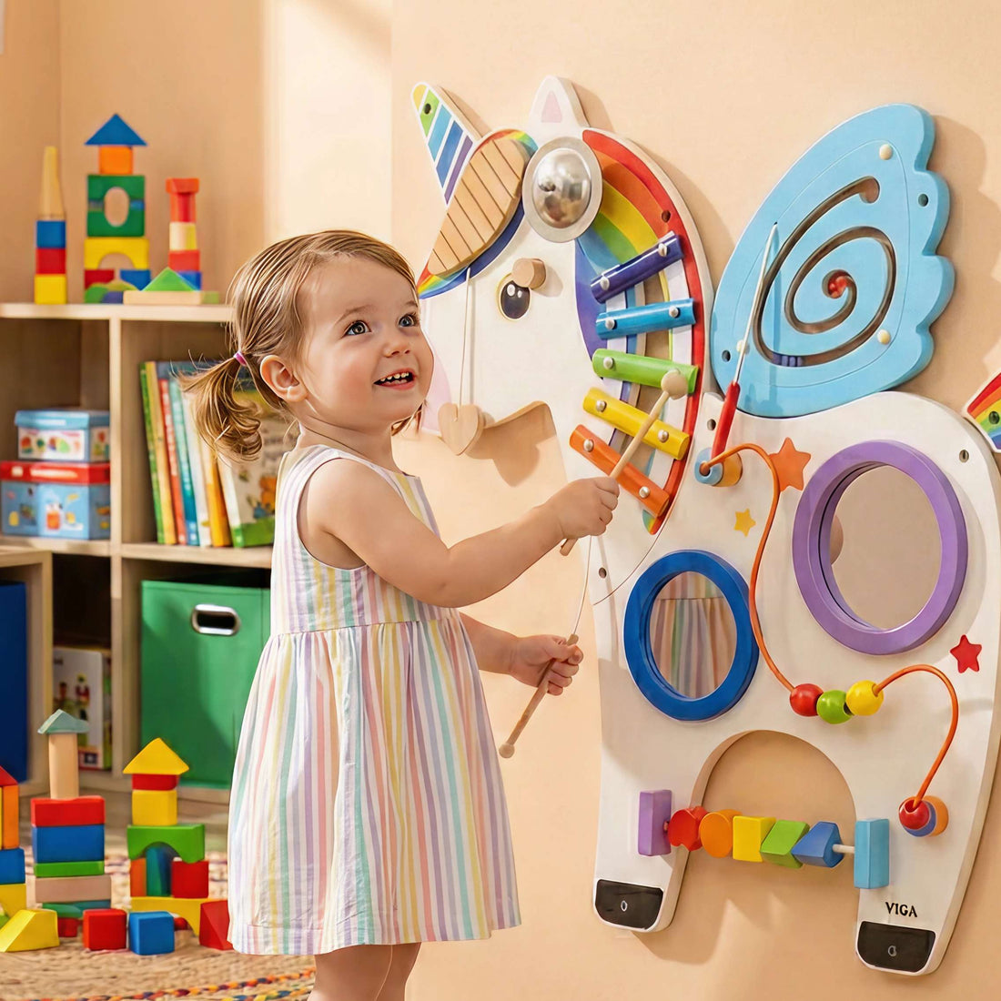 Wall Toy | Unicorn | Fine Motor Activity | Kidicare