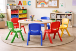Heavy-Duty Stackable Classroom Plastic Chairs
