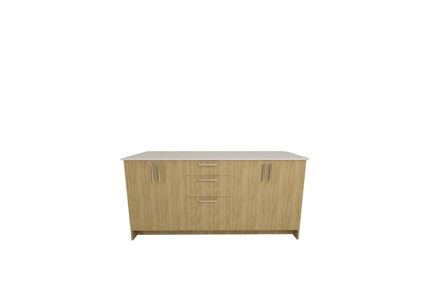 Kitchen Island 6 Feet - 5 Colors 6 Feet NATURAL BEAUTY