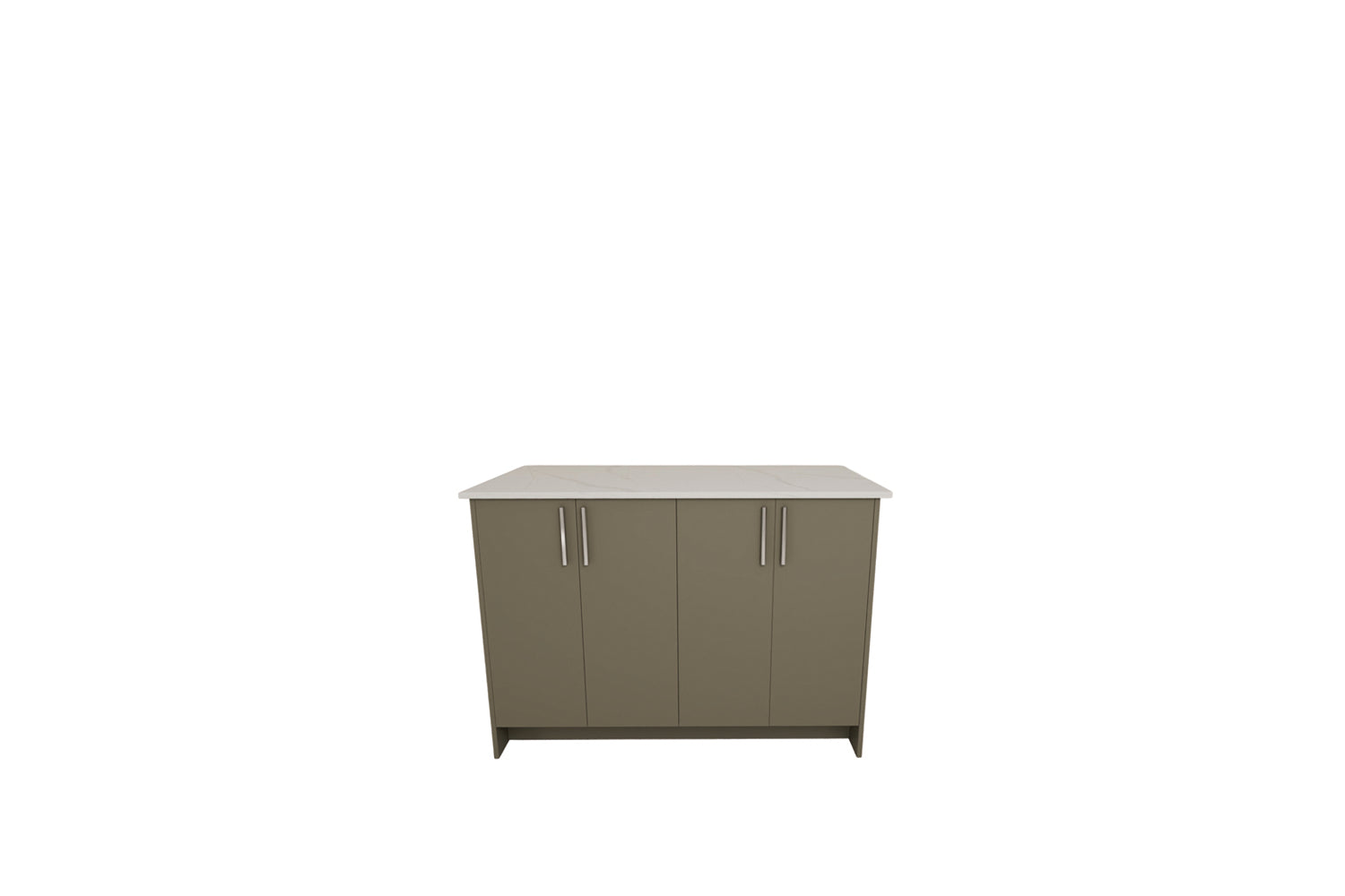 Kitchen Island 4 Feet - 5 Colors 4 Feet NORTH WIND