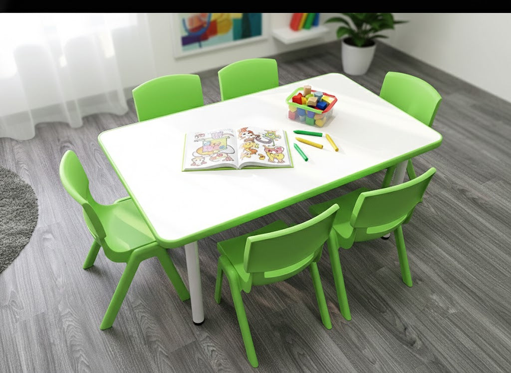 Ensemble table d'activités compacte Kidicare — 61 cm × 114 cm