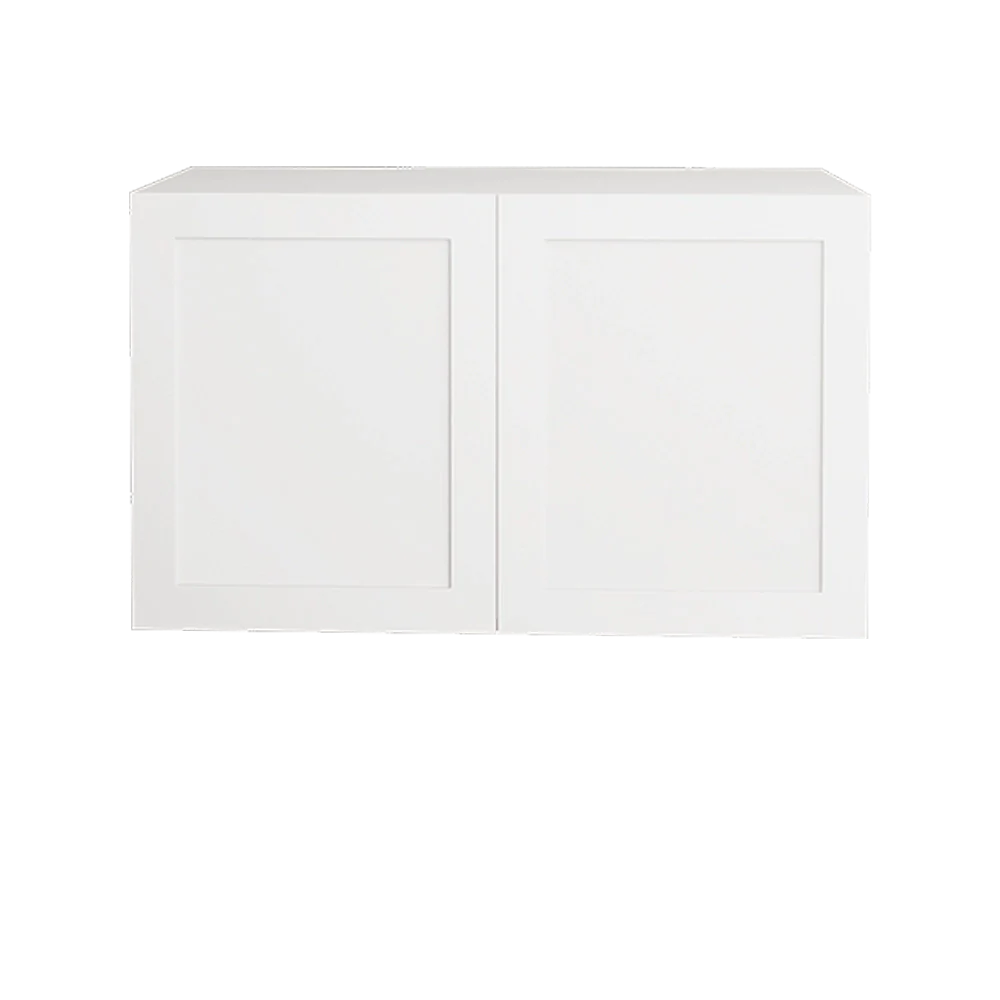 Urbania Collection Assembled Kitchen Cabinet Over-the-Hood Cabinet 30 in x 18 in x 12.5 in - Shaker White