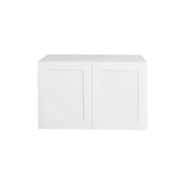 Armoire de cuisine assemblée Urbania Collection sur hotte 24 po x 15 po x 12,5 po - Shaker White