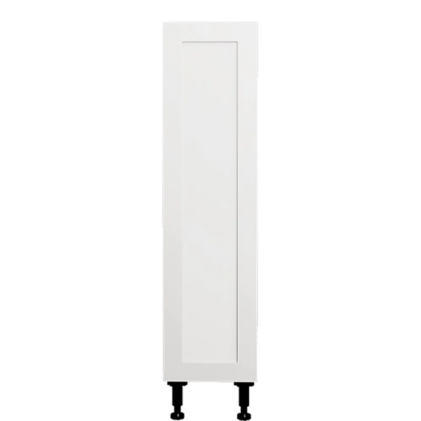 Urbania Collection Armoire de cuisine assemblée 1 porte Armoire de base 9 po x 34,75 po x 24 po - Shaker White