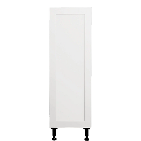 Urbania Collection Assembled Kitchen Cabinet 1 Door Base Cabinet 12 in x 34.75 in x 24 in - Shaker White