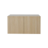 Load image into Gallery viewer, Urbania Collection Assembled Kitchen Cabinet - Sheer Beauty Over-the-Fridge Cabinet 28 in x 15 in x 12.5 in - Sheer Beauty