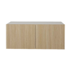 Load image into Gallery viewer, Urbania Collection Assembled Kitchen Cabinet - Sheer Beauty Over-the-Fridge Cabinet 36 in x 14 in x 12.5 in - Sheer Beauty
