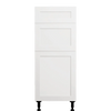 Load image into Gallery viewer, Urbania Collection Assembled Kitchen Cabinet 3 Drawers Base Cabinet 15 in x 34.75 in x 24 in - Shaker White