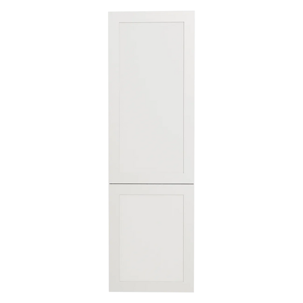 Urbania Collection Assembled Kitchen Cabinet Microwave Base Cabinet 24 in x 34.75 in x 24 in - Shaker White