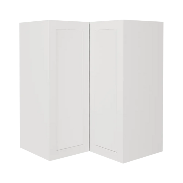 Urbania Collection Assembled Kitchen Cabinet Corner Wall Cabinet 24 in x 30 in x 12.5 in - Shaker White