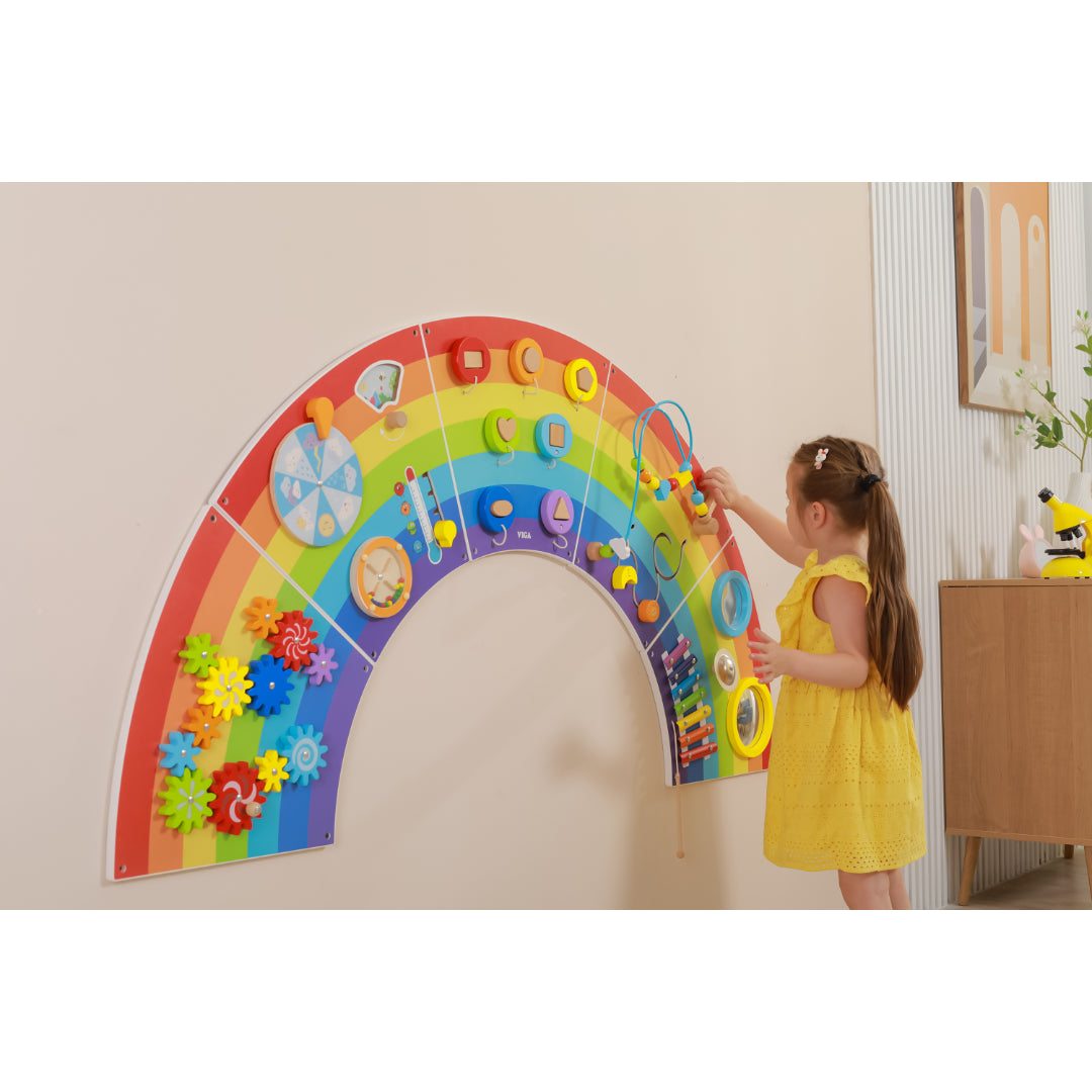 Kidicare Wall Activity Panel - Rainbow