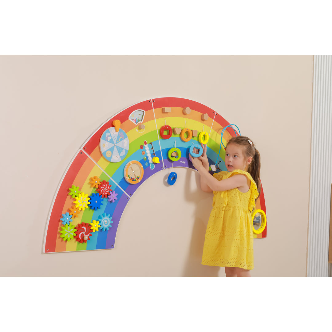 Kidicare Wall Activity Panel - Rainbow