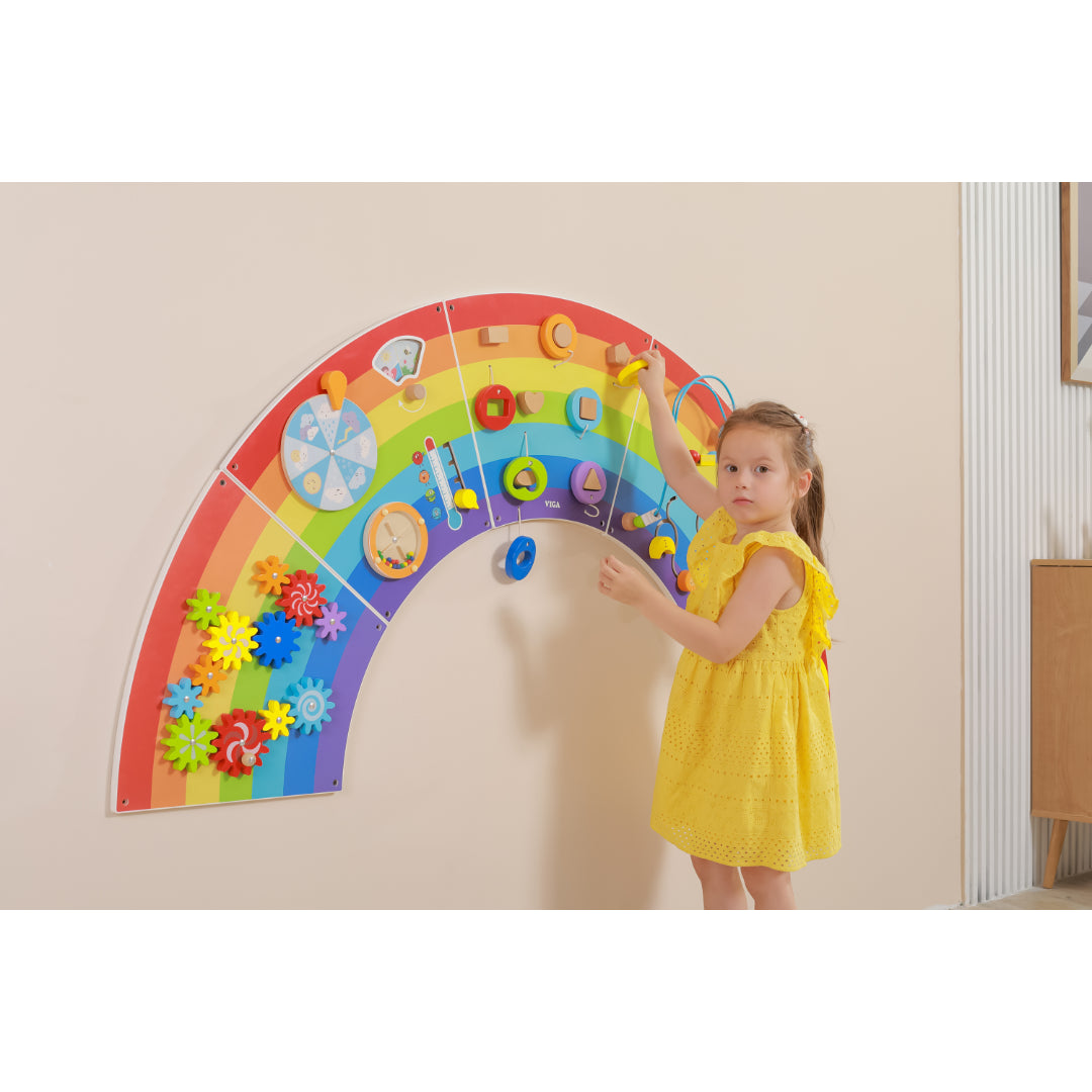 Kidicare Wall Activity Panel - Rainbow
