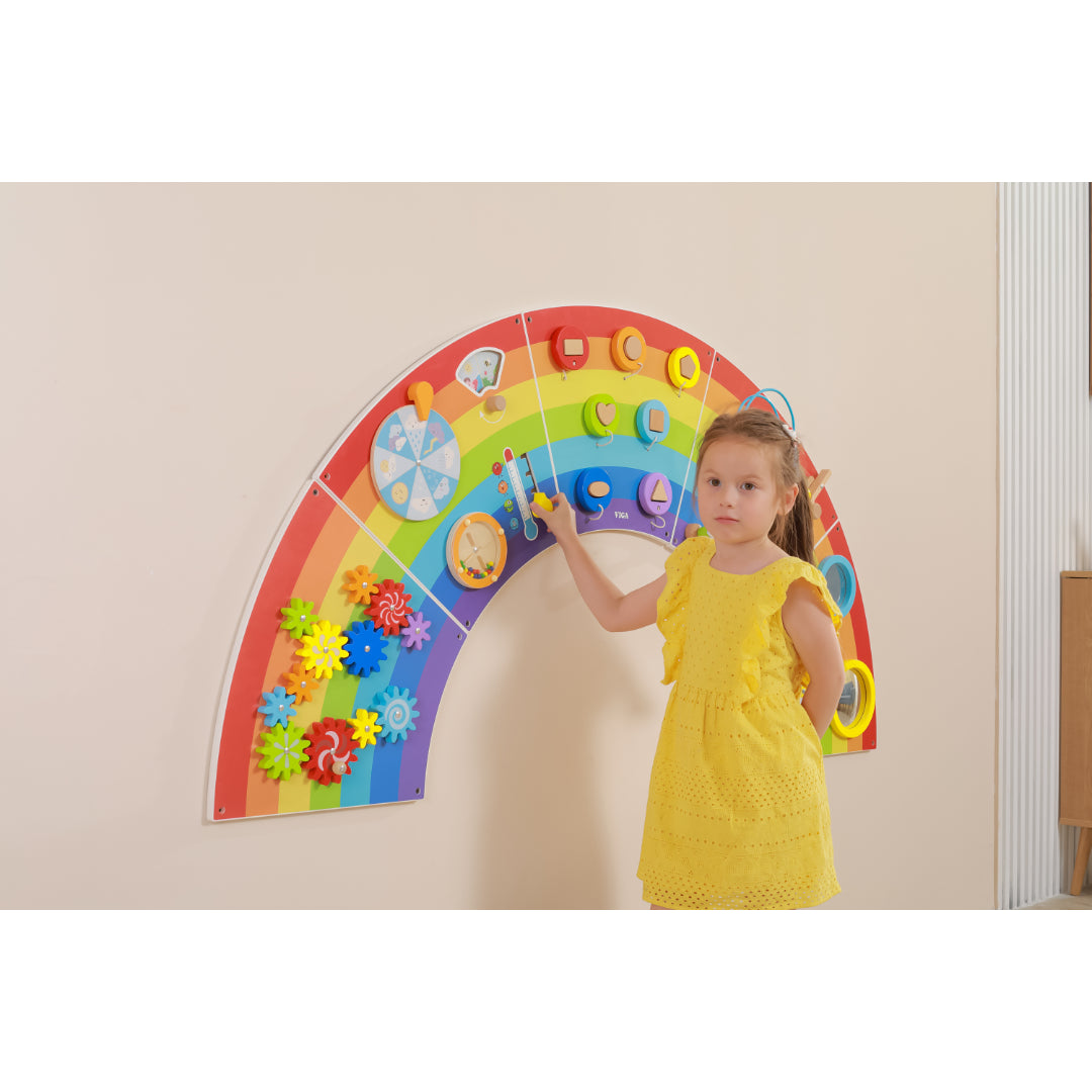 Kidicare Wall Activity Panel - Rainbow