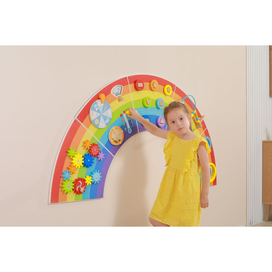 Kidicare Wall Activity Panel - Rainbow