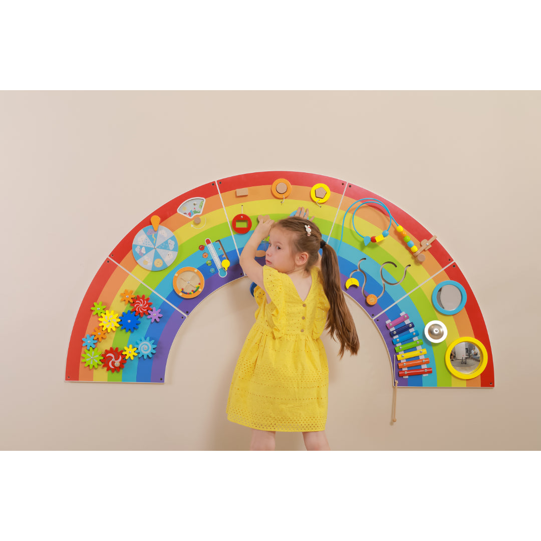 Kidicare Wall Activity Panel - Rainbow
