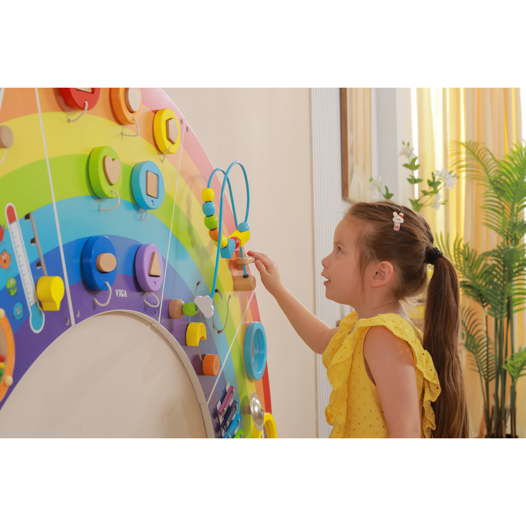 Kidicare Wall Activity Panel - Rainbow