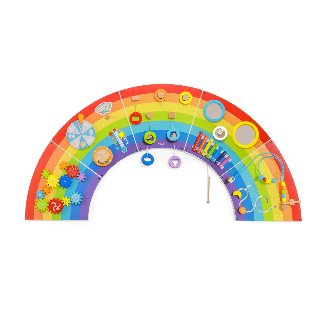 Kidicare Wall Activity Panel - Rainbow
