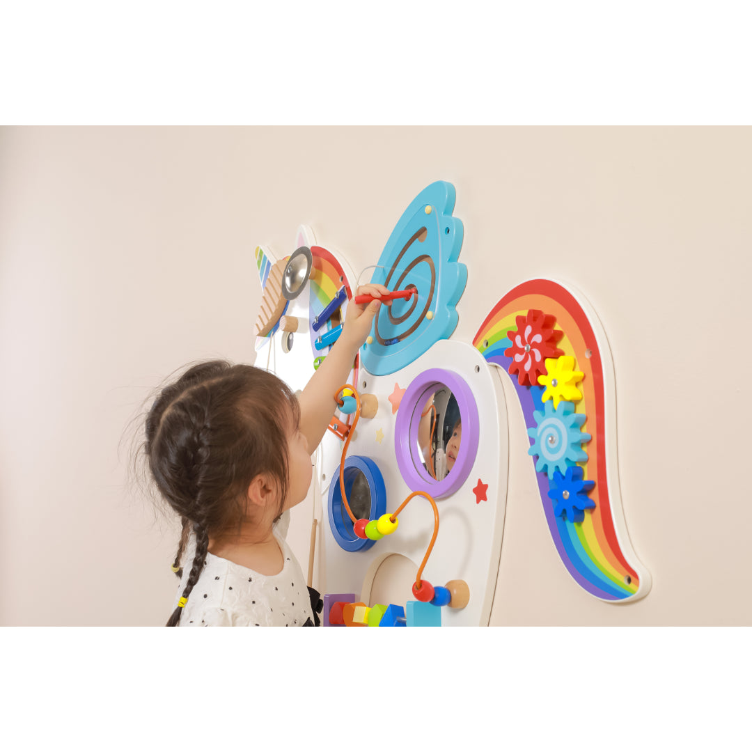 Kidicare Wall Activity Panel - Unicorn