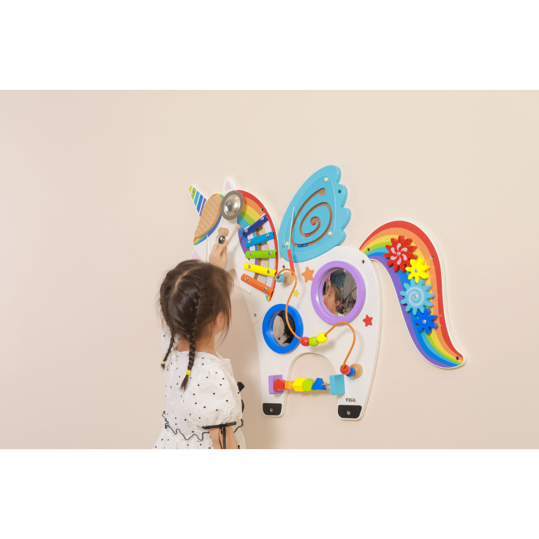 Kidicare Wall Activity Panel - Unicorn