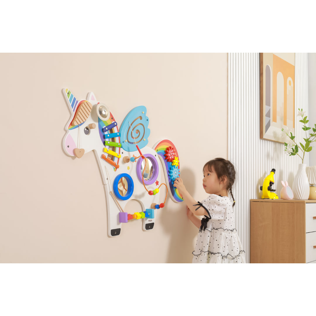 Kidicare Wall Activity Panel - Unicorn