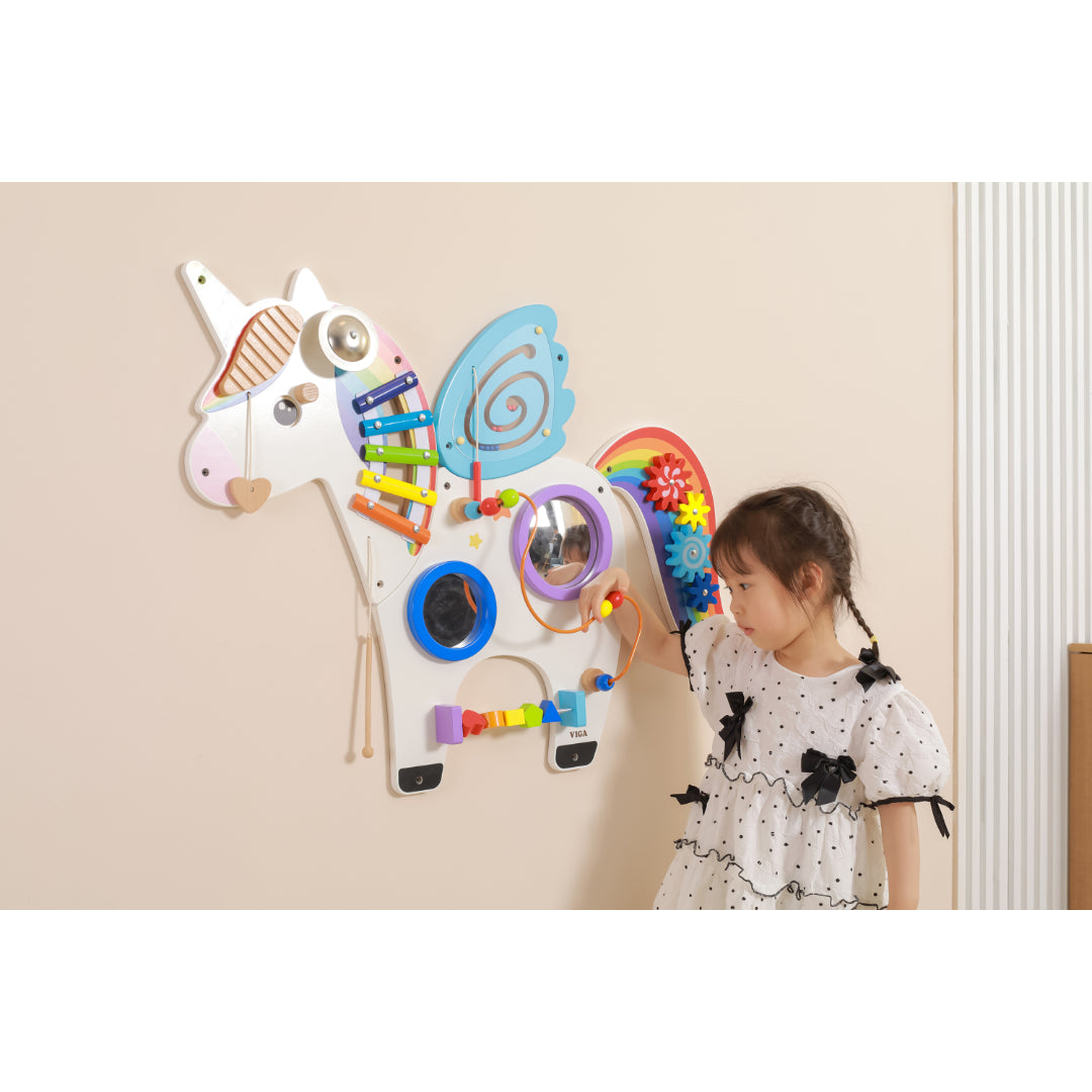 Kidicare Wall Activity Panel - Unicorn
