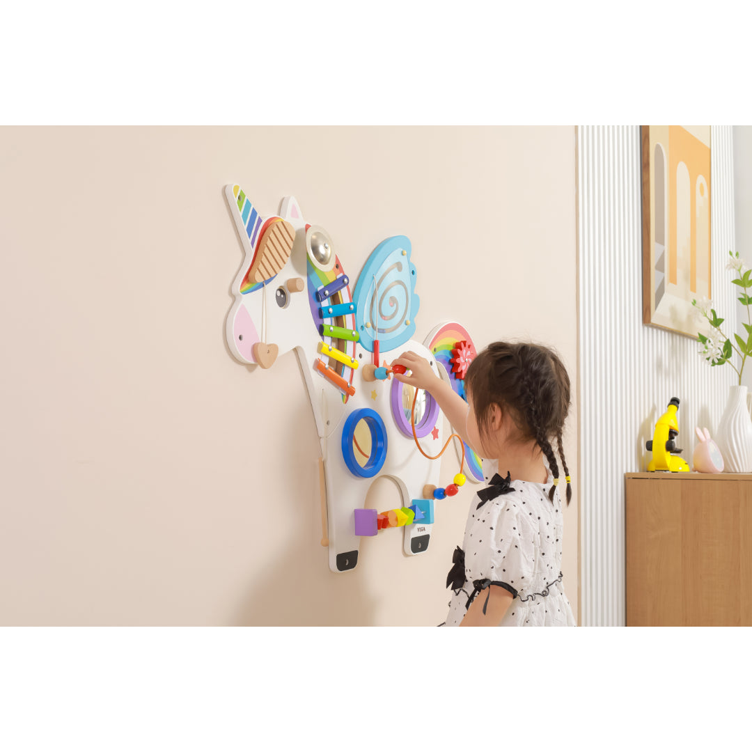 Kidicare Wall Activity Panel - Unicorn