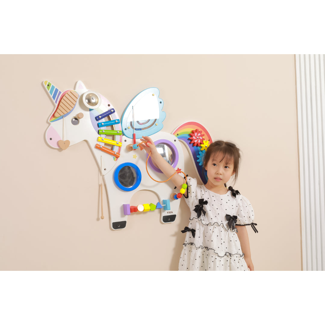 Kidicare Wall Activity Panel - Unicorn