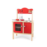 Kidicare Red Kitchen with Accessories