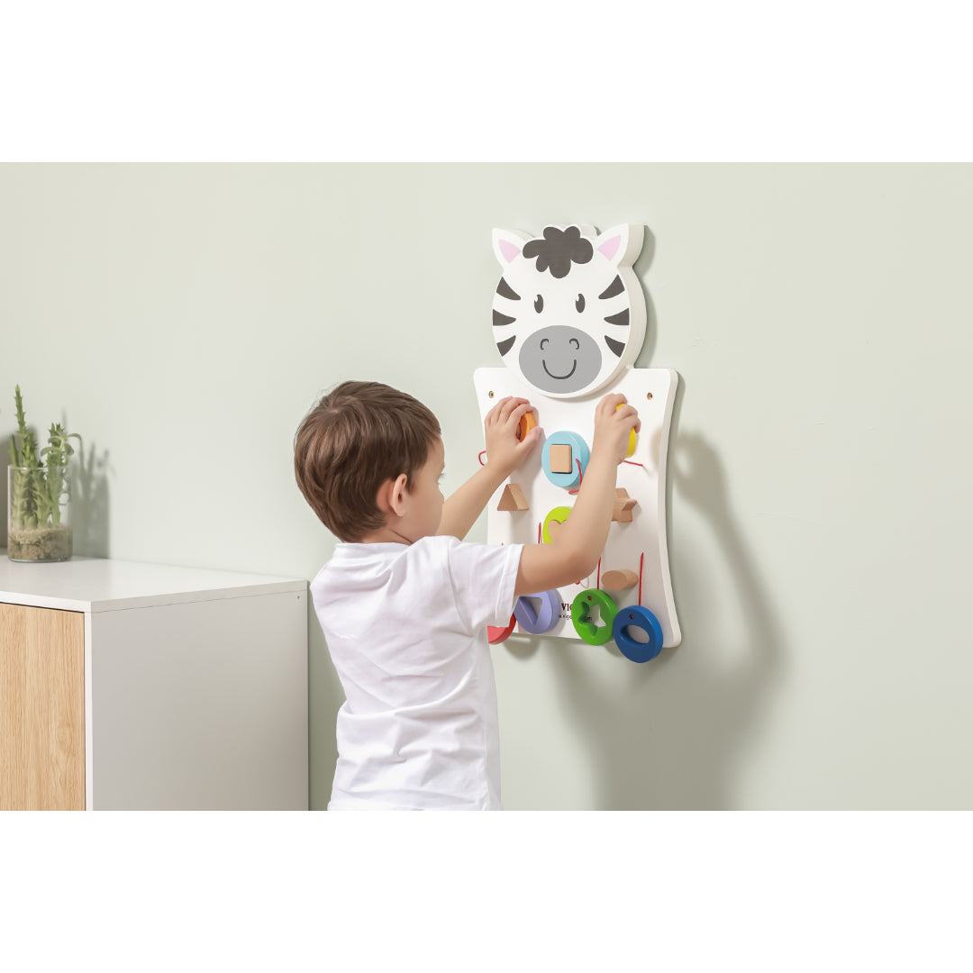 Kidicare - Wall Toy - Zebra