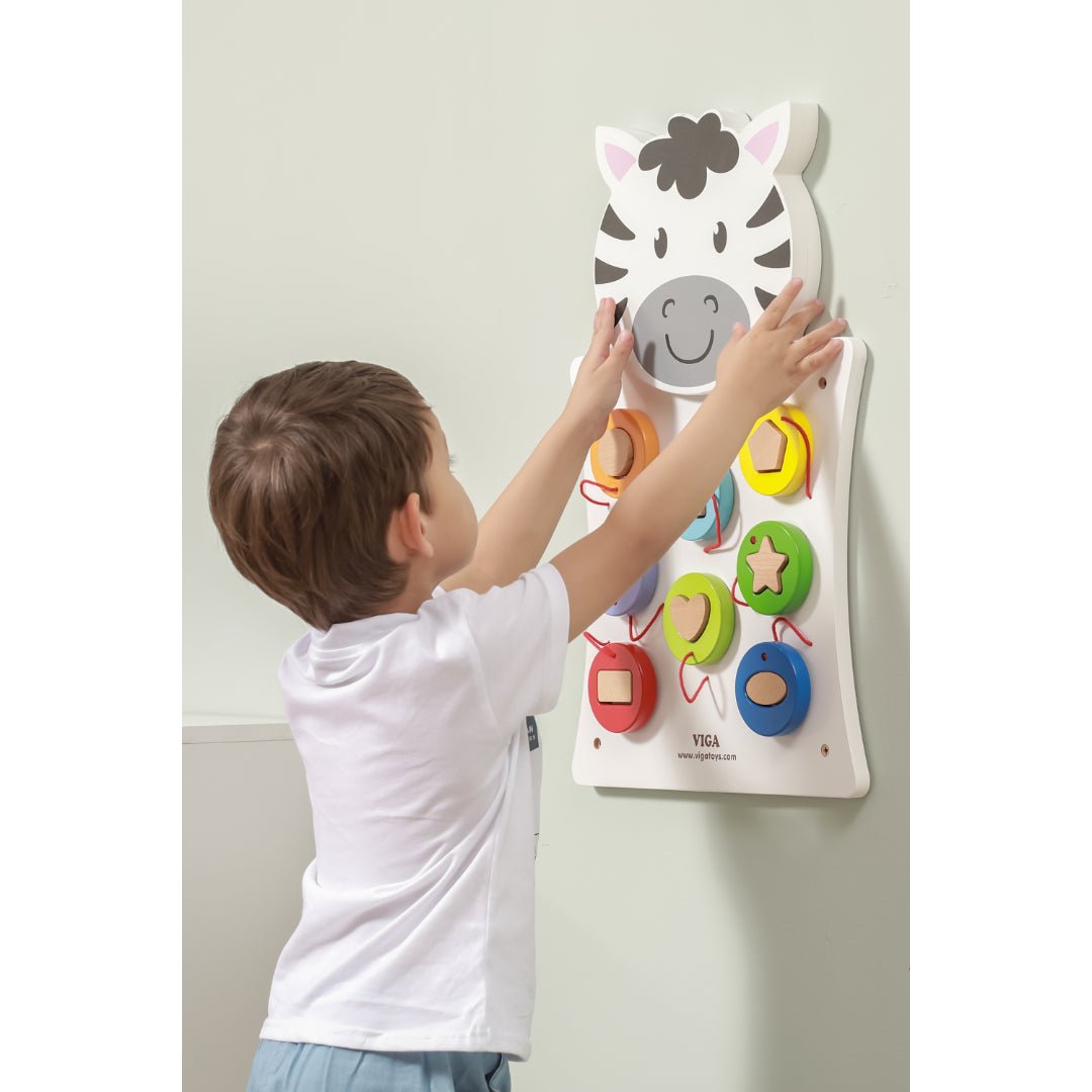 Kidicare - Wall Toy - Zebra