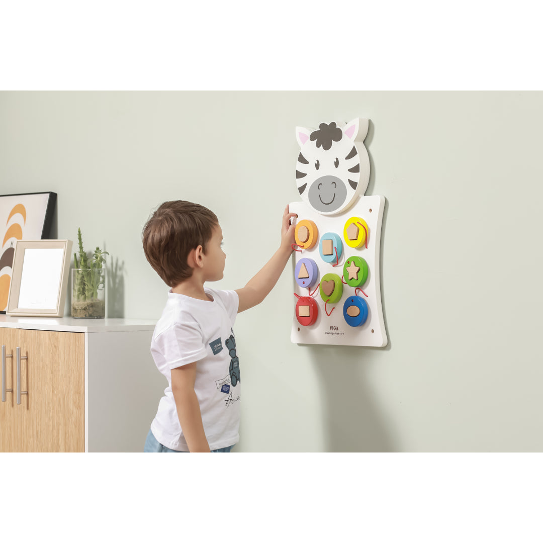 Kidicare - Wall Toy - Zebra