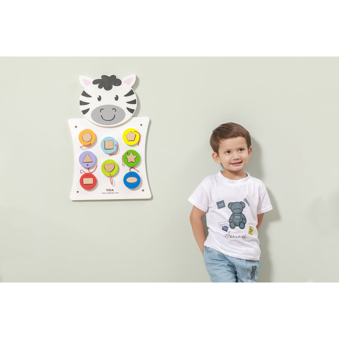 Kidicare - Wall Toy - Zebra