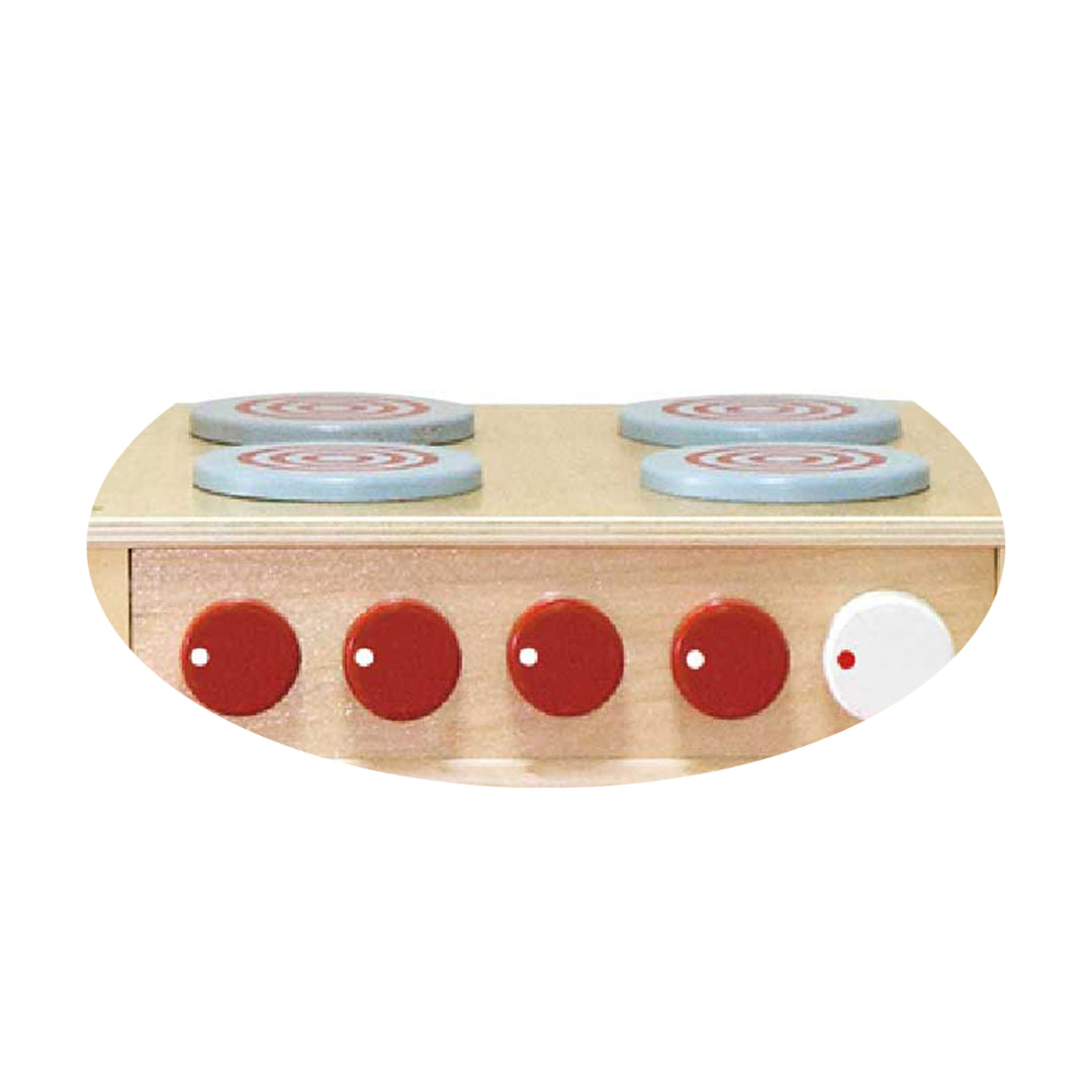 Kidicare - Kitchen Set Natural (5pcs)