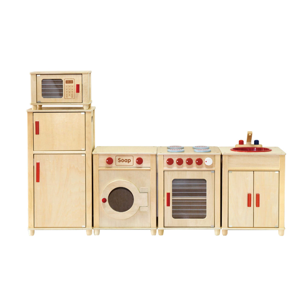 Kidicare - Kitchen Set Natural (5pcs)