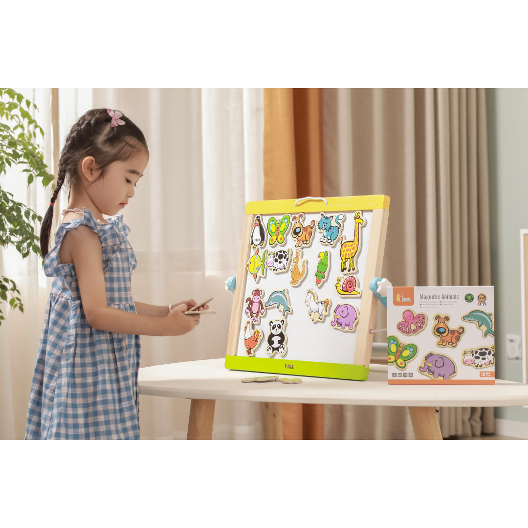 Magnetic Animals Puzzle- 20pcs