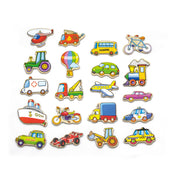 Puzzle magnétique véhicules - 20pcs