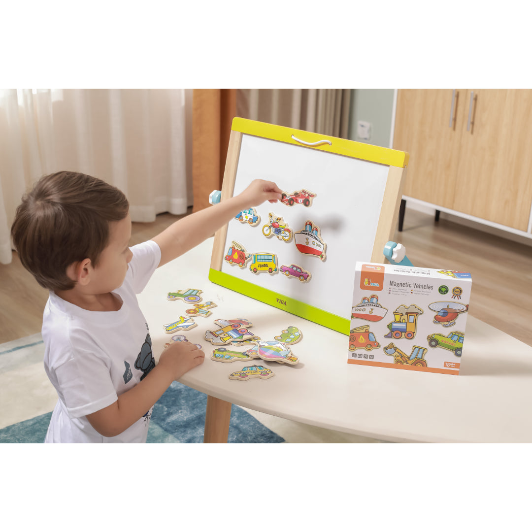 Magnetic vehicles Puzzle - 20pcs