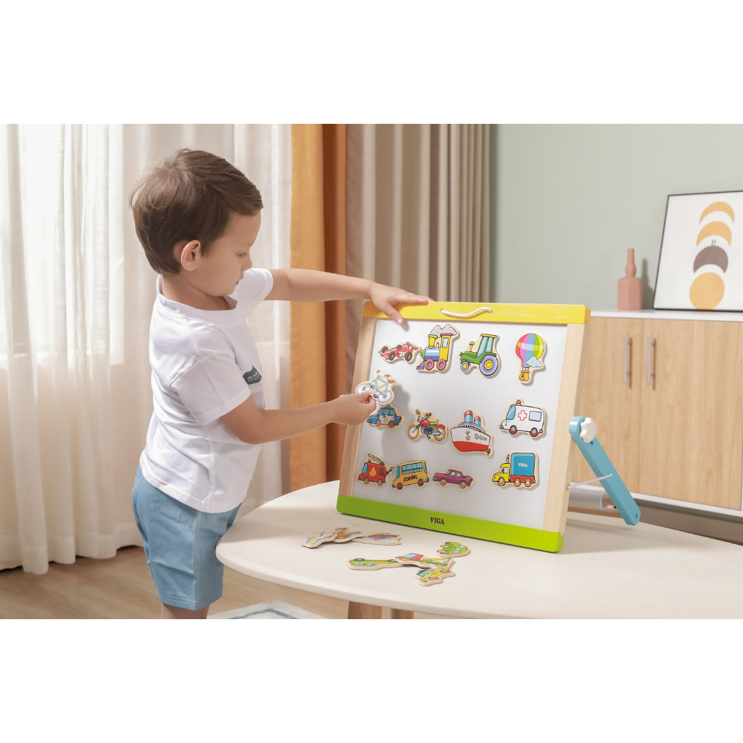 Puzzle magnétique véhicules - 20pcs