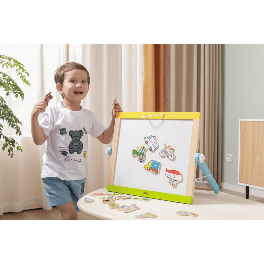 Puzzle magnétique véhicules - 20pcs