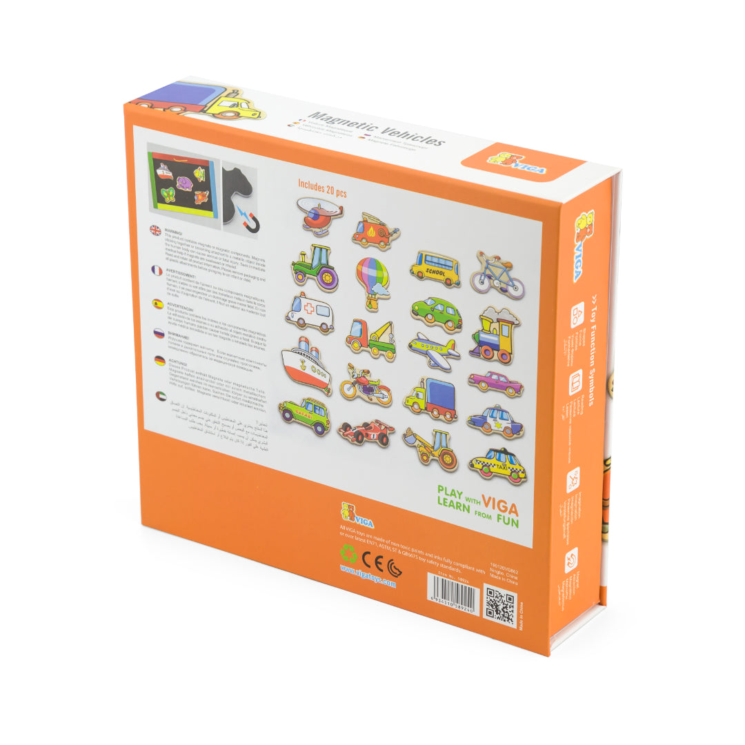 Puzzle magnétique véhicules - 20pcs